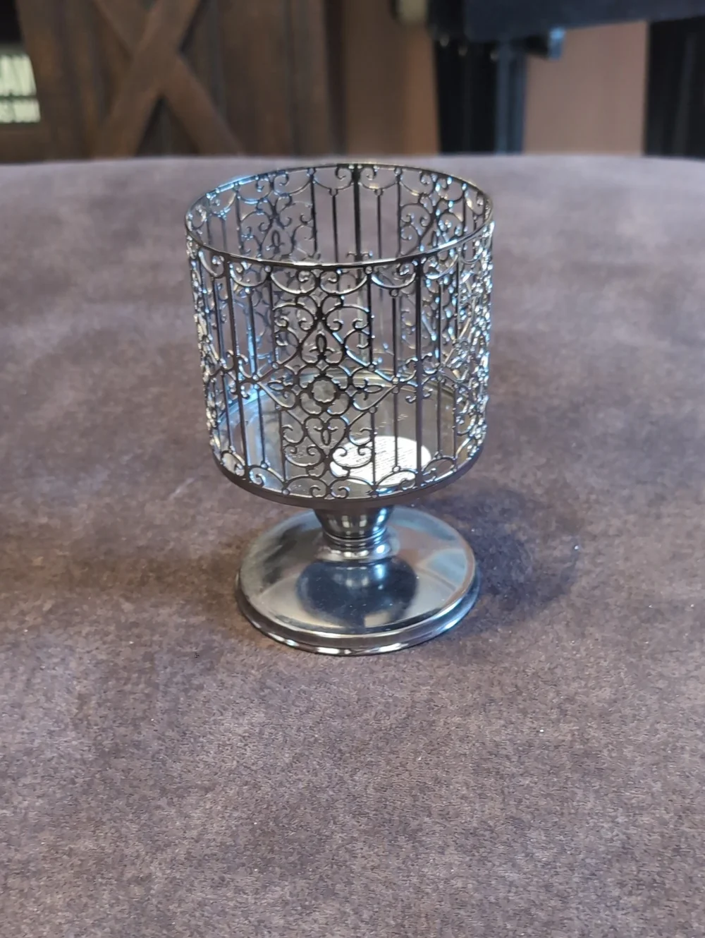 Metal Candle Holder